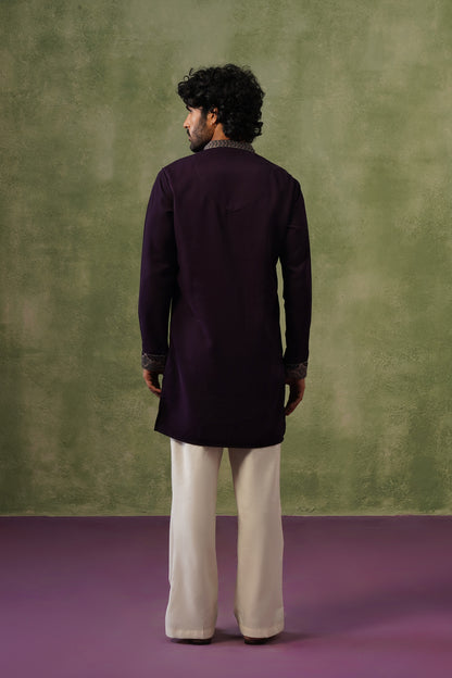 Zoravar Bead Embroidered Kurta Set